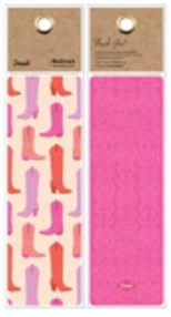 Shade of Pink Boots Bookmark