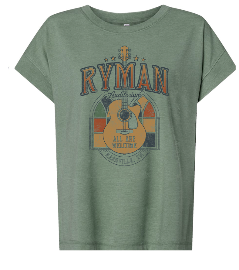 Ryman Ladies Window Guitar T-Shirt