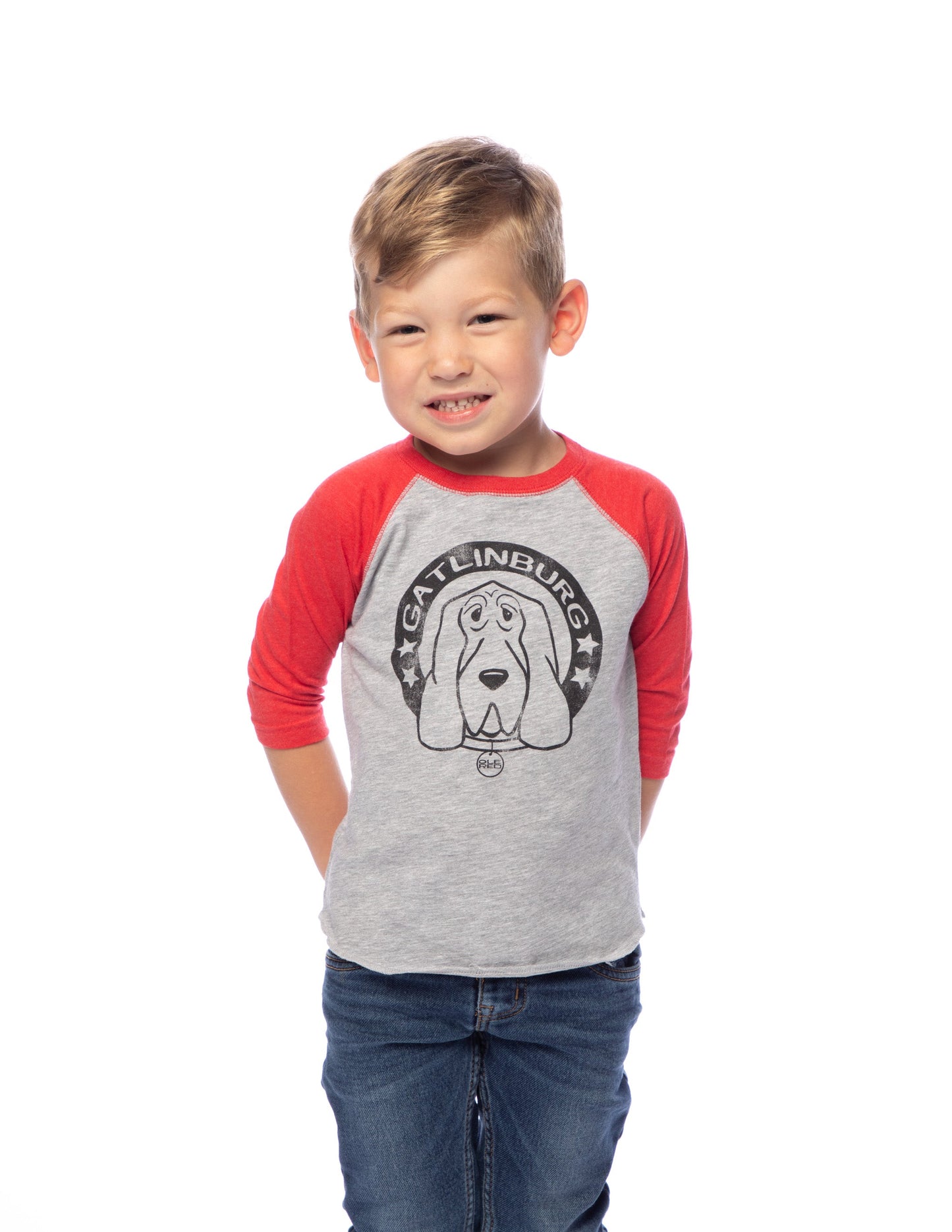 Ole Red Gatlinburg Lil Pup Children's Raglan