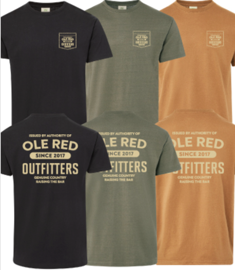 Ole Red Outfitters Embroidered T-Shirt