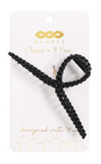 Black Lasso Claw Clip