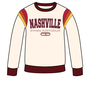 Ryman Retro Nashville Fleece