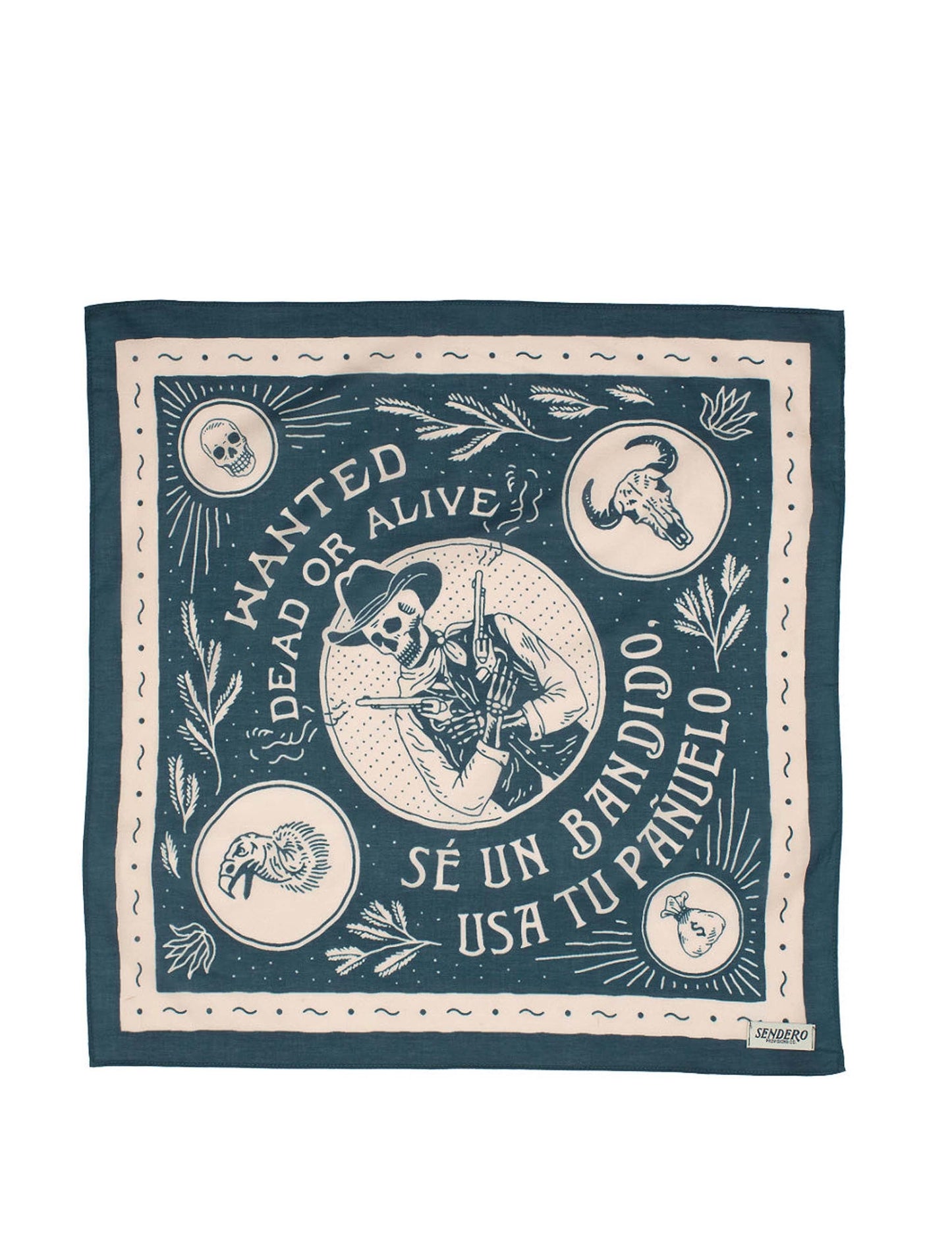 Wanted Dead or Alive Bandana