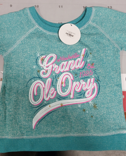 Opry Swirl Crew Youth Sweatshirt