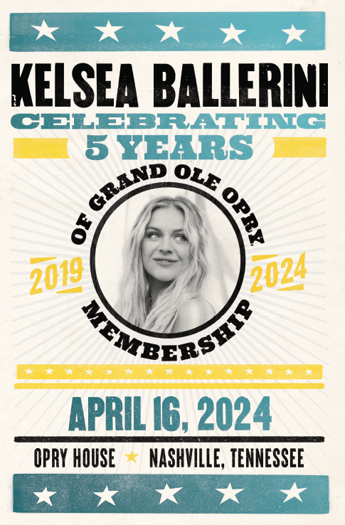 Kelsea Ballerini 5th Anniversary Poster