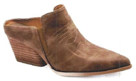 Toe Tapper sueded slide on boot by Corkys