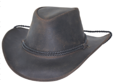 Hilltop Leather Cowboy Hat