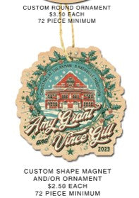 Amy & Vince Christmas at The Ryman 2023 Ornament