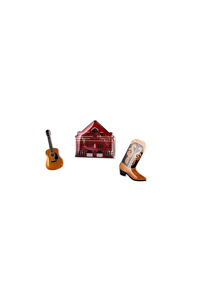 Ryman 3 Piece Pin Set
