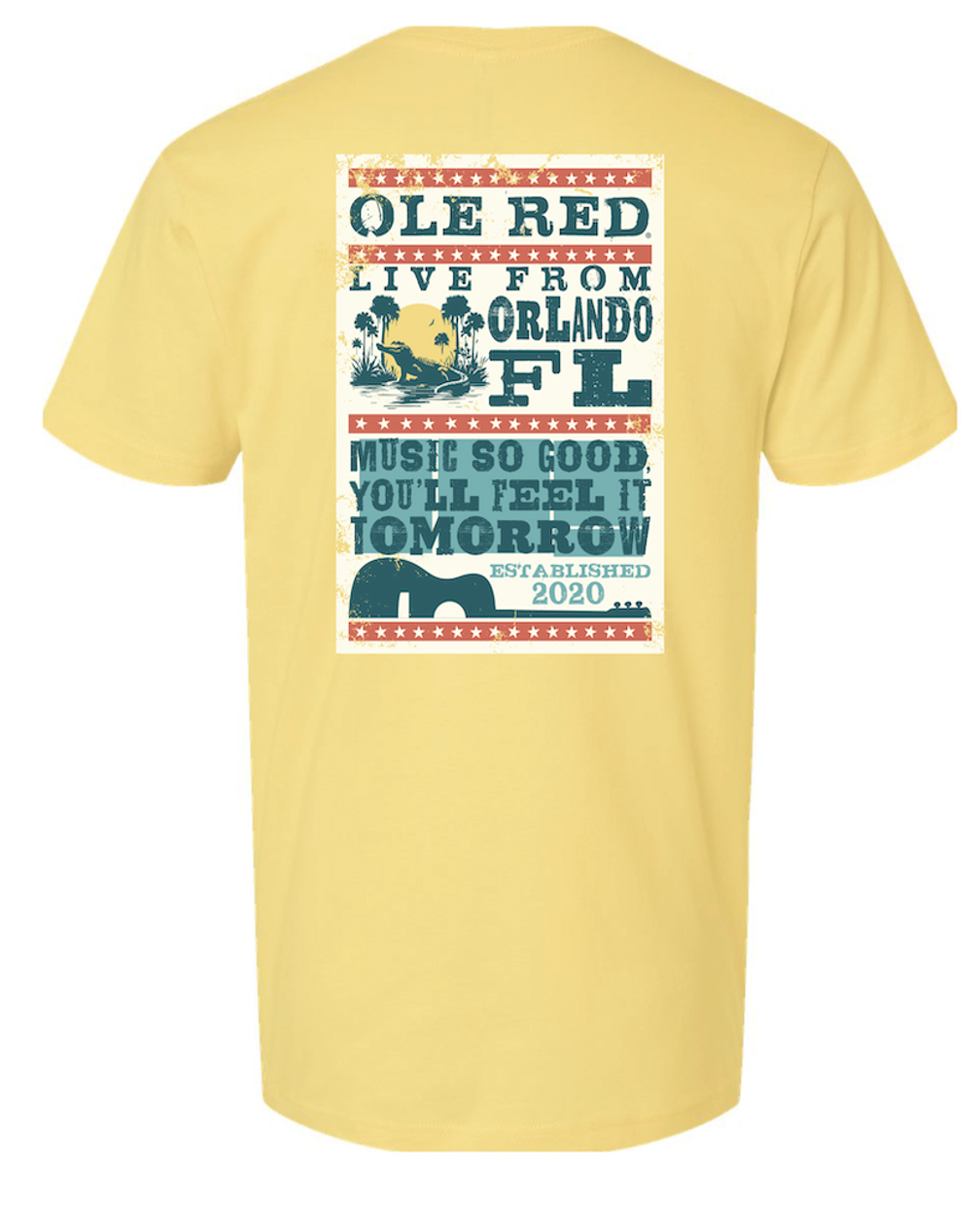 Ole Red Orlando Poster Series T-Shirt