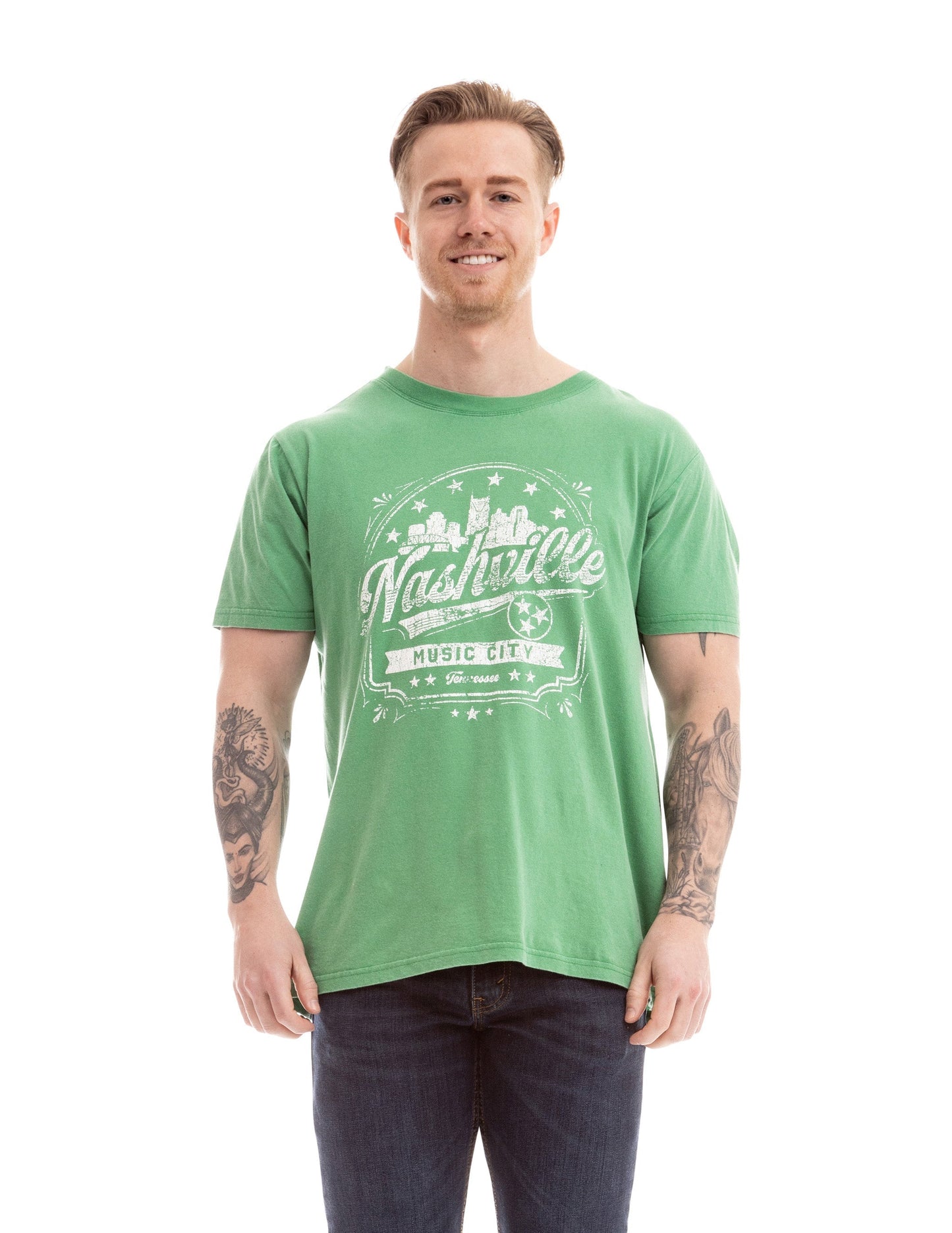 Nashville Skyline Gradient T-Shirt