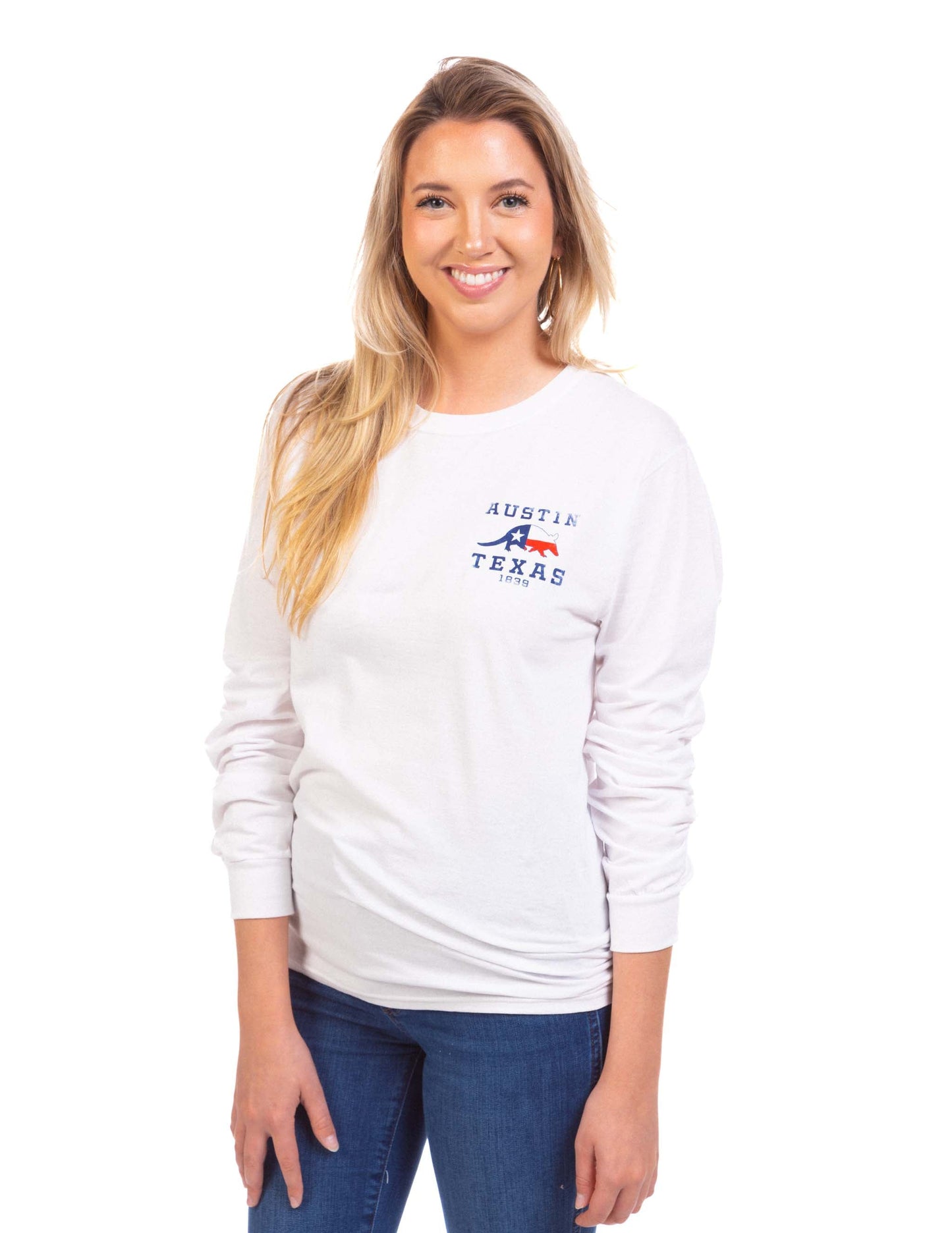 Texas Armadillo Long Sleeve T-Shirt