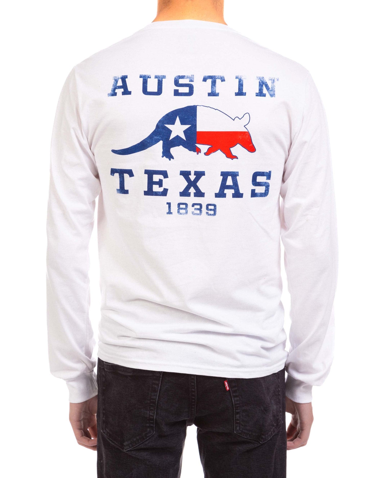 Texas Armadillo Long Sleeve T-Shirt
