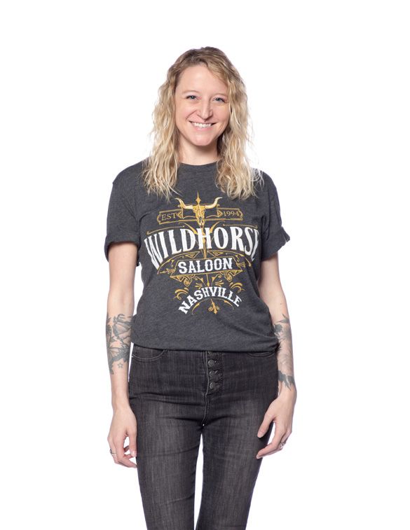 Wildhorse Steer Scroll Tee