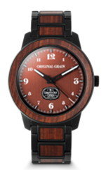 Original Grain Grand Ole Opry Barrel 46mm Stage Wood Watch