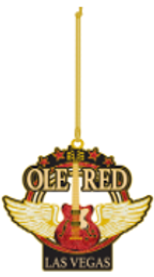 Ole Red Vegas Guitar Wing Ornament