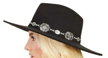 Concho Chain Black Hat - Online Exclusive
