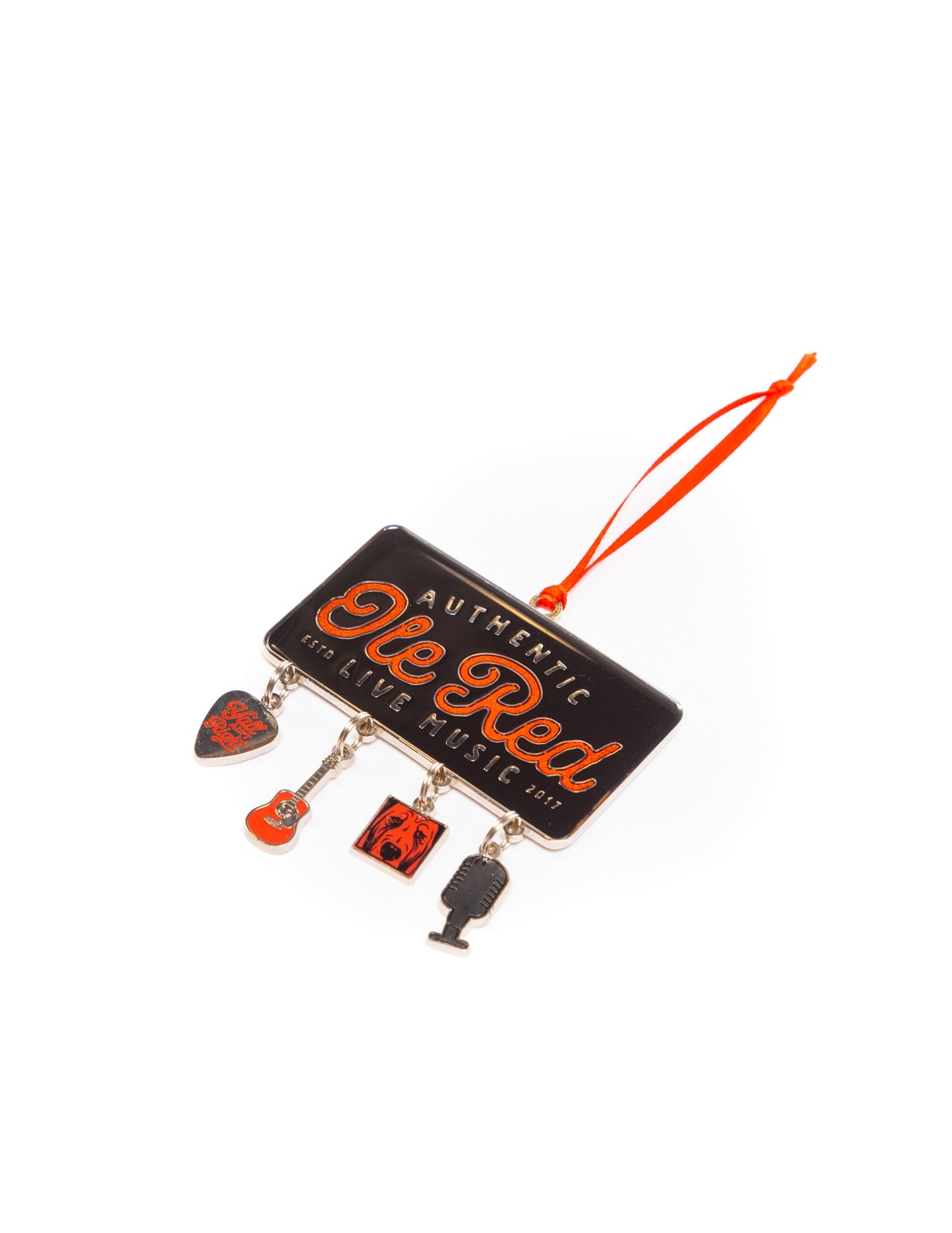 Ole Red Dangling Charm Ornament