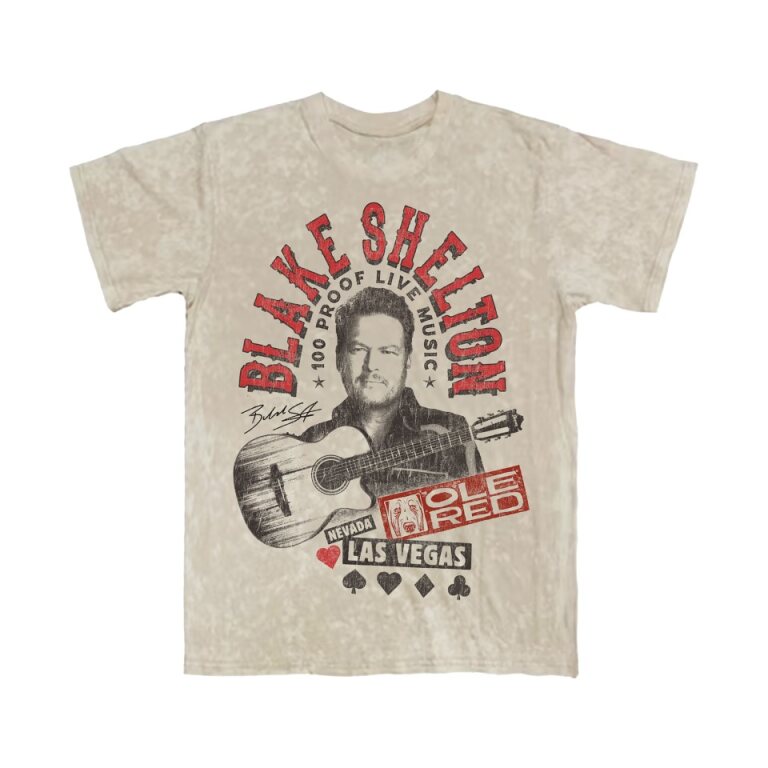 Ole Red Vegas Blake Shelton Tour Tee