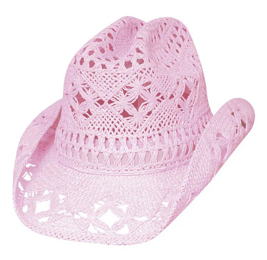 Bullhide Pink Youth Cowgirl Hat