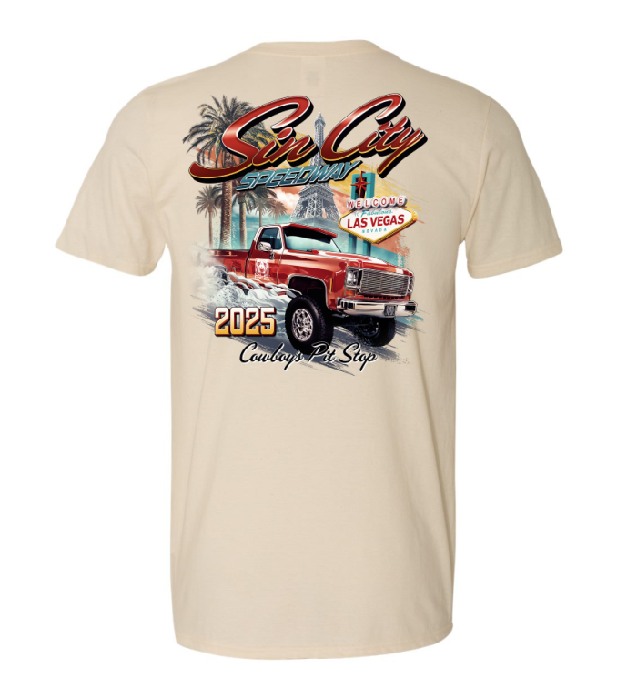 Ole Red Vegas Sin City Speedway Tee