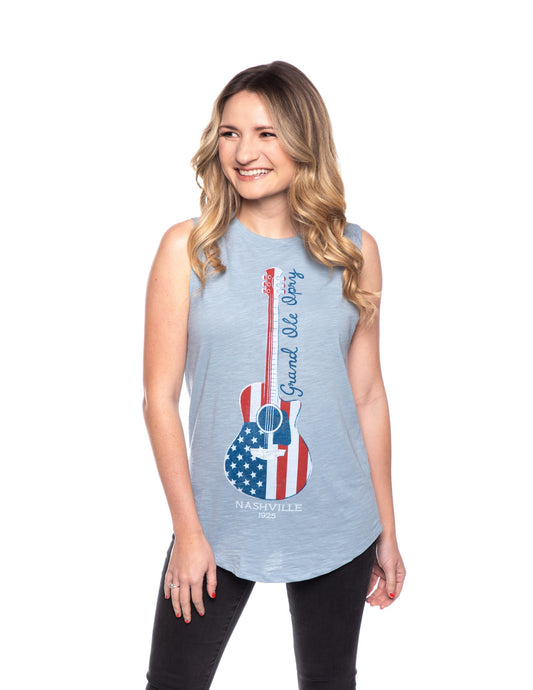 Opry Women's Americana Guitar Tank