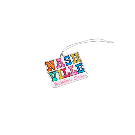 Nashville Glitter Ornament