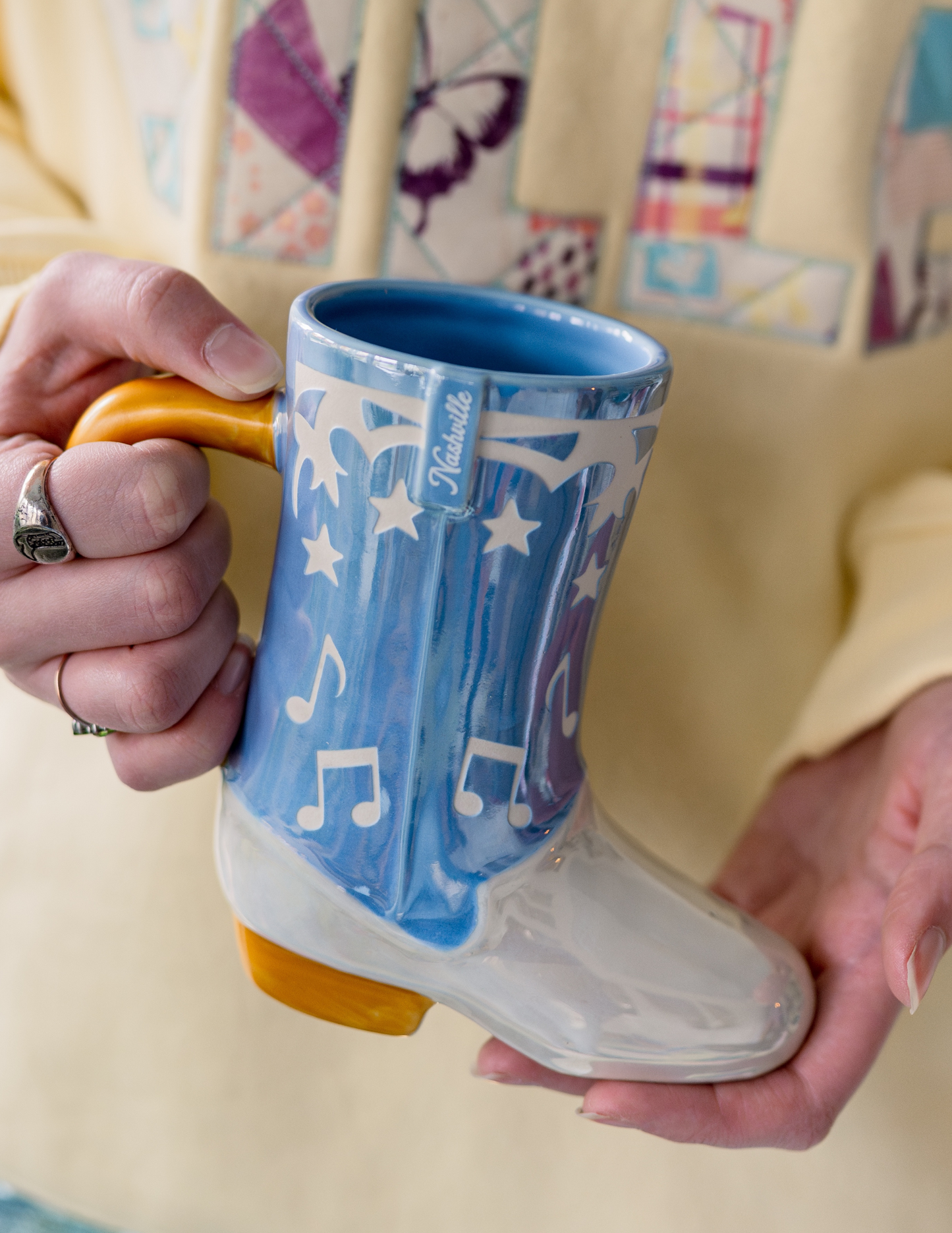 Opry 100 Iridescent Boot Mug