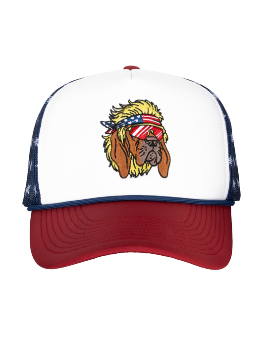 Ole Red Mullet Dog Trucker Hat