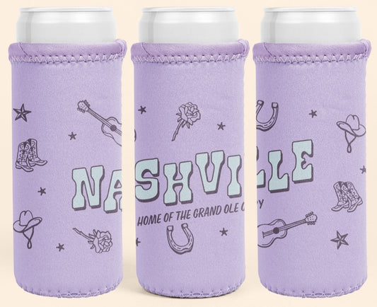 Opry Country Icons Slim Can Koozie