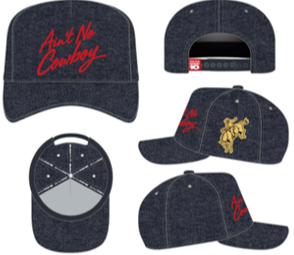 Category 10 Aint No Cowboy Denim Hat