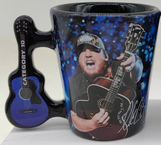 Category 10 Luke Combs Guitar Shot Glass