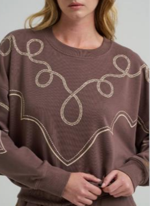 Lainey Wilson x Wrangler Quartz Sweatshirt