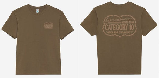 Category 10 Beer For Breakfast T-Shirt
