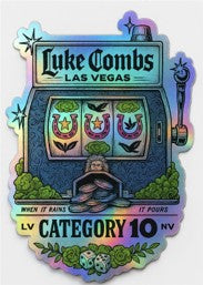 Category 10 Las Vegas Jackpot Foil Magnet