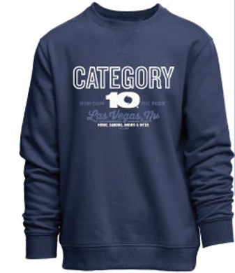 Category 10 Las Vegas Logo Crew Fleece