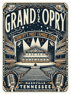 Opry Country's Most Famous Stage Magnet