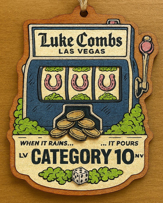 Category 10 Las Vegas Jackpot Ornament