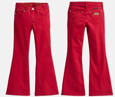 Lainey Wilson Youth Girls Flare Chili Pepper Jeans