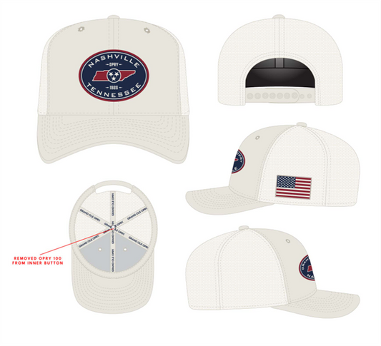 Opry Tennessee Circle Patch Baseball Hat