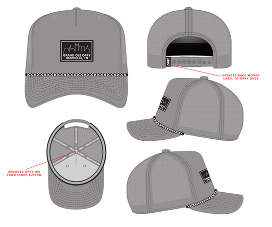Opry Nashville Skyline Performance Baseball Hat