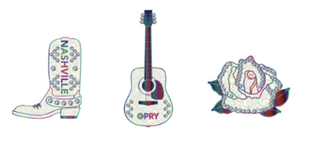 Opry Country's Most Famous Stage Gold Foil Shot
