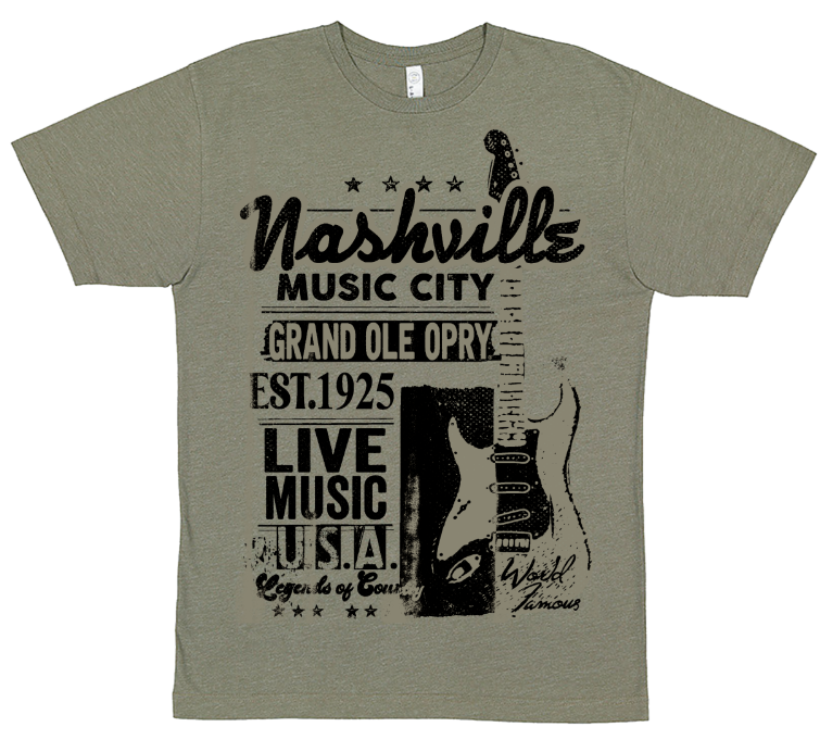 Opry Youth Boys Live Music Poster Tee