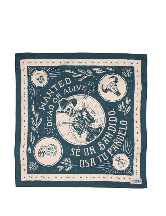 Wanted Dead or Alive Bandana