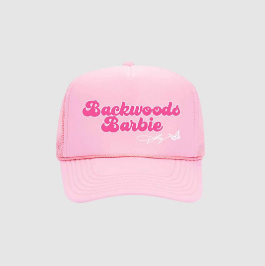 Dolly Parton Backwoods Barbie Trucker Hat