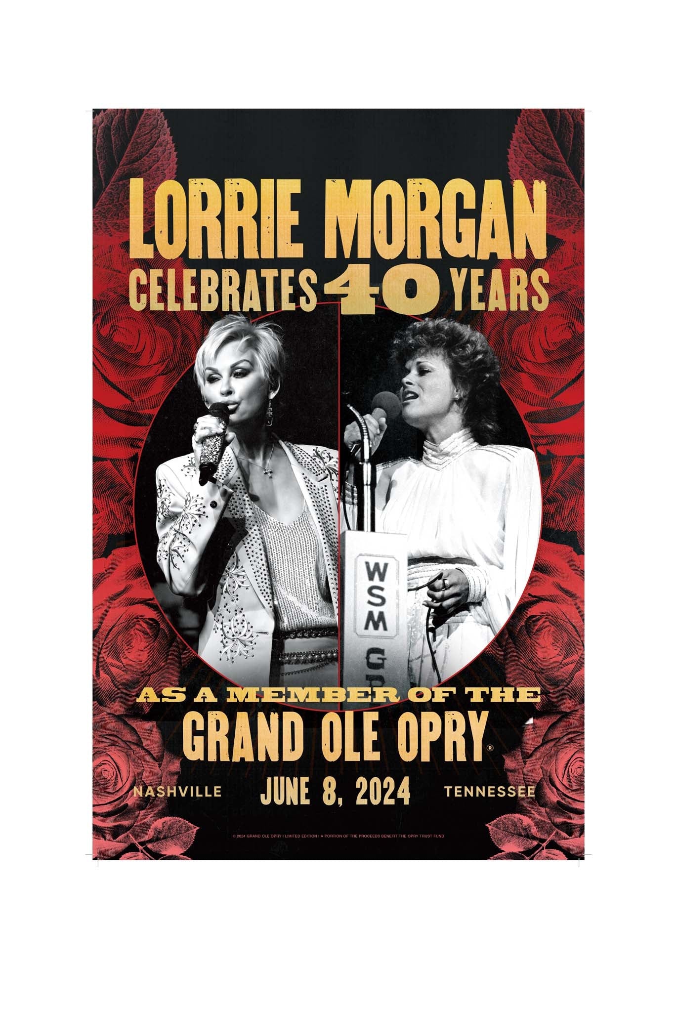 Lorrie Morgan 40th Anniversary Poster