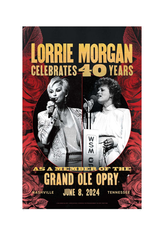 Lorrie Morgan 40th Anniversary Poster