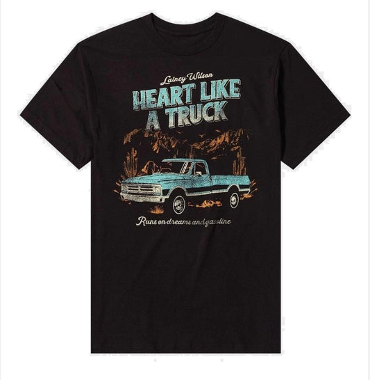 Lainey Wilson Heart Like a Truck T-Shirt