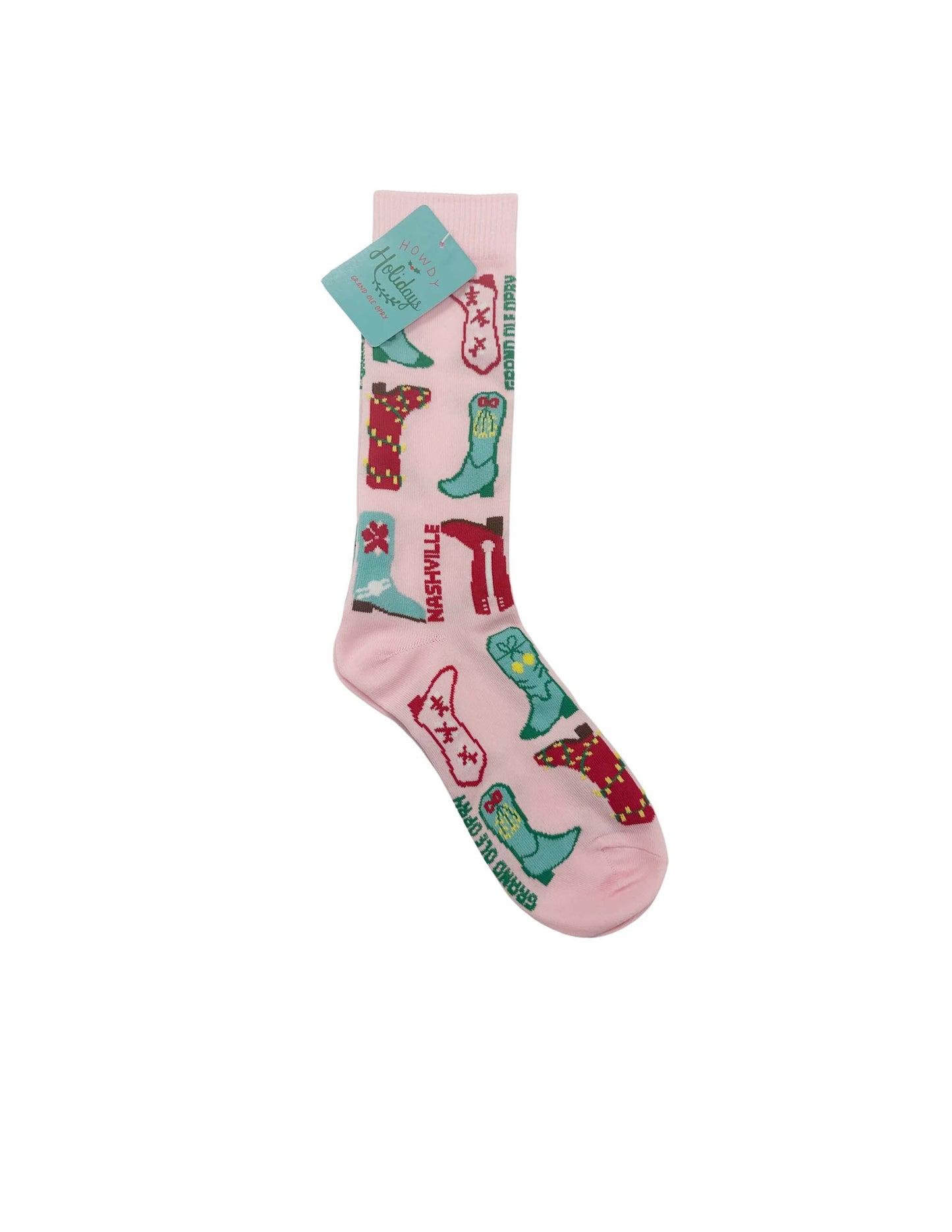 Howdy Holiday Socks
