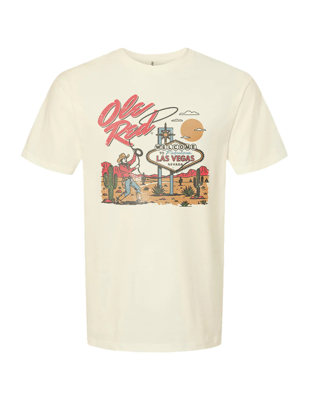 Ole Red Vegas Sign Lasso T-Shirt